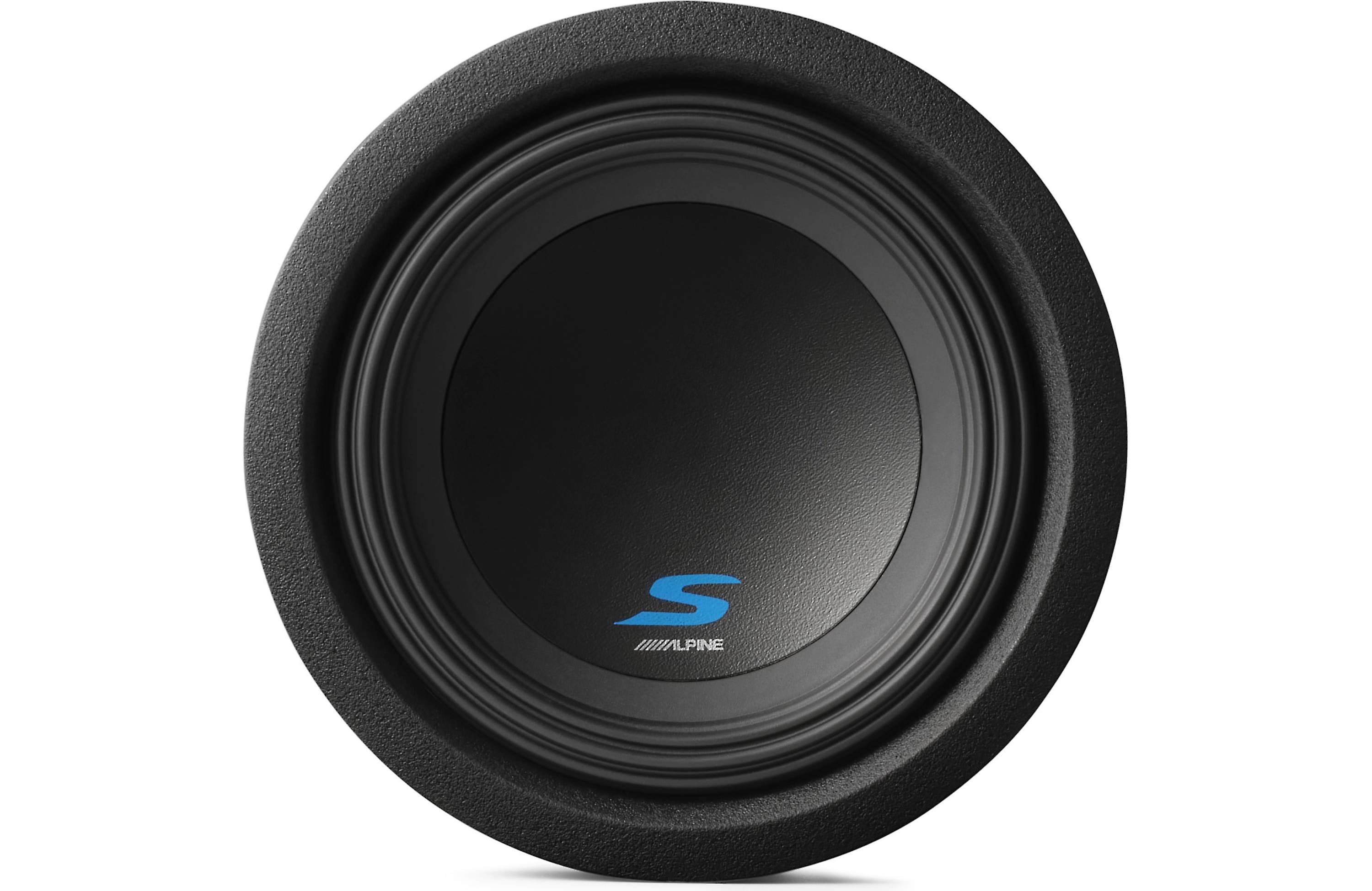 Alpine S-W8D4 Car Subwoofer<br/> 900W Max (300W RMS) 8" S-Series Dual 4 Ohm Car Subwoofers