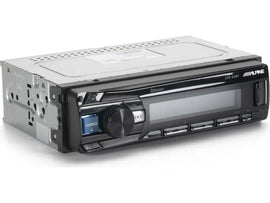 Alpine UTE-63BT Single-DIN Shallow-Chassis Bluetooth Digital Media Receiver