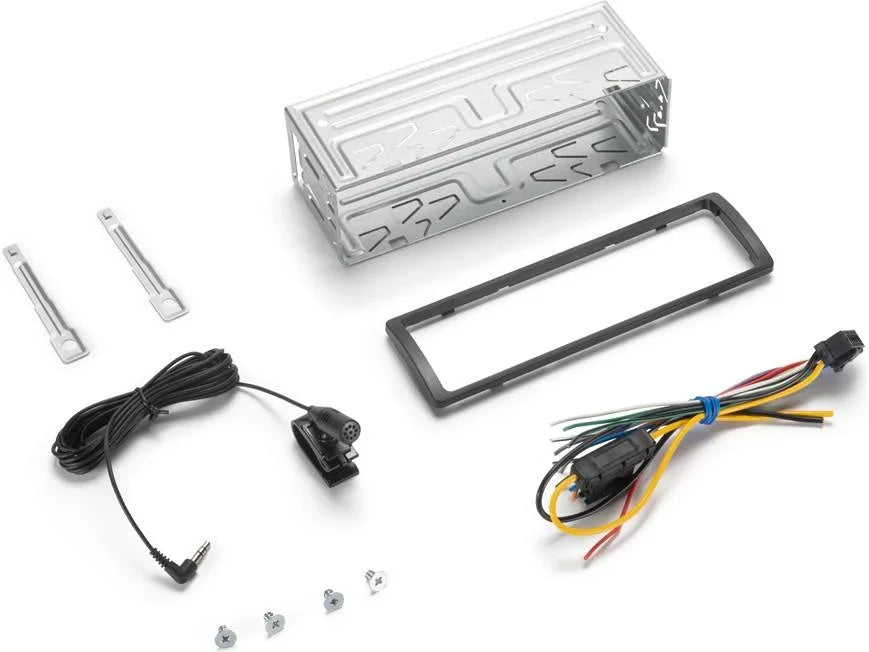 Alpine UTE-63BT Single-DIN Shallow-Chassis Bluetooth Digital Media Receiver