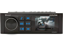 Load image into Gallery viewer, Alpine UTE-M701 2.8" Single DIN Digital Media Marine Receiver Bluetooth (Non-NMEA)