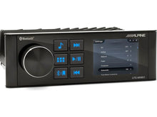 Load image into Gallery viewer, Alpine UTE-MN801 2.8" Single DIN Digital Media Marine Receiver Bluetooth (NMEA 2000)