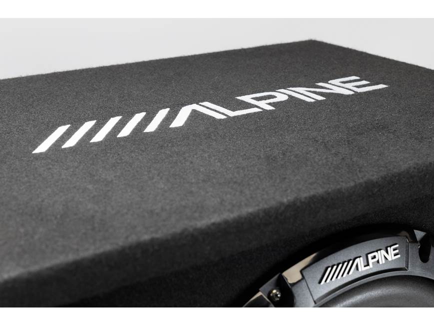 Alpine W-SB12V Vented Subwoofer Enclosure 12" W12s4 Bass Series Subwoofer