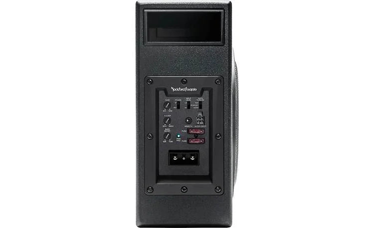 Rockford Fosgate P300-8P 300W Loaded 8" Powered Subwoofer Enclosure + 8G Amp Kit