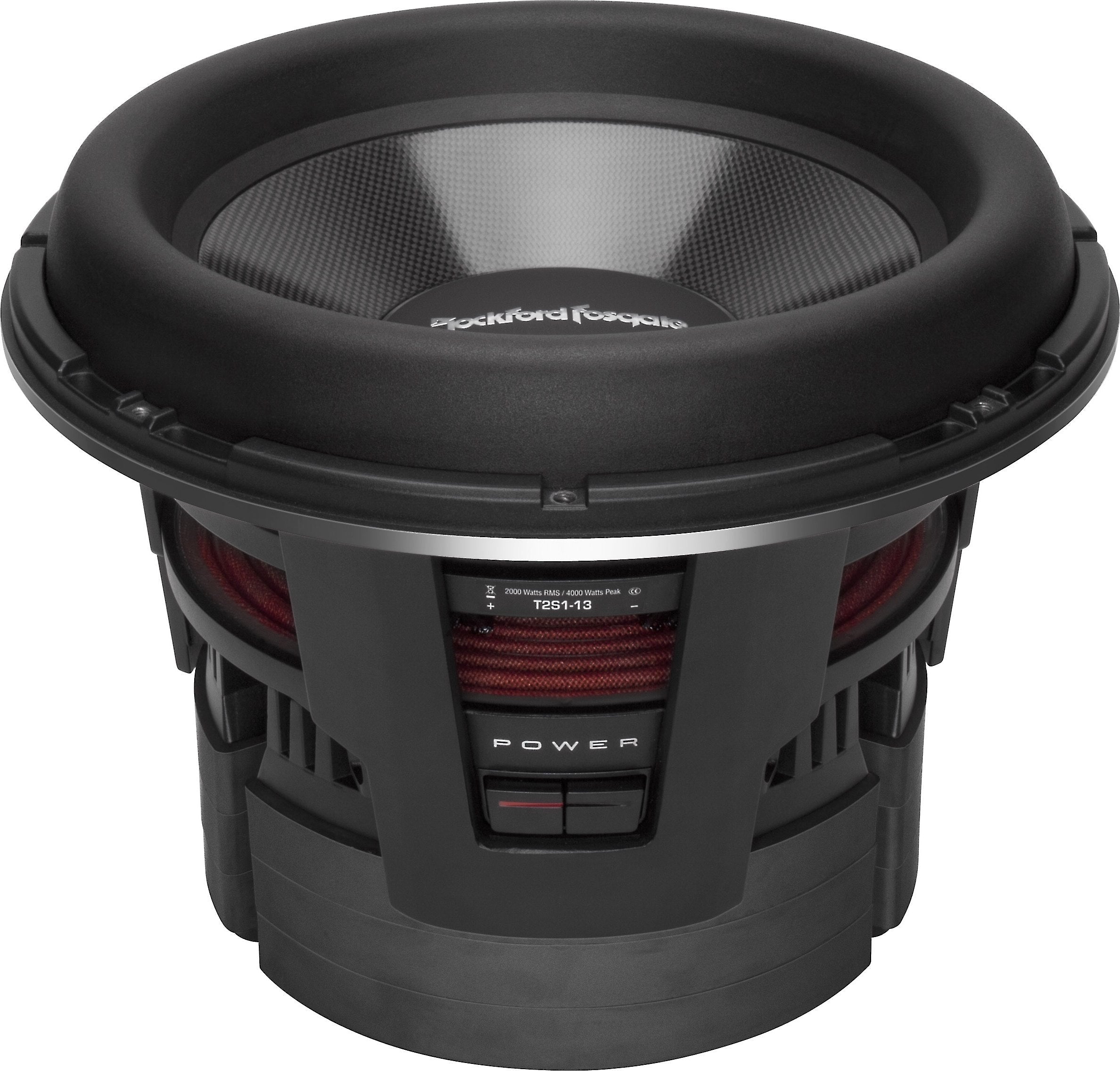 Rockford Fosgate T2S2-13 Power 13" T2 Single 2-Ohm 2000 Watts RMS / 4000 Watts Max Subwoofer