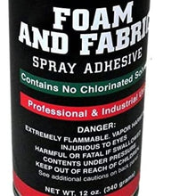 Load image into Gallery viewer, 10 Dan Tack 2012 foam &amp; fabric spray glue adhesive Can 12Oz