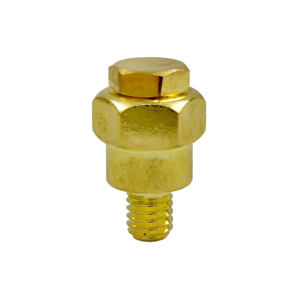 2 American Terminal GMBAT-1 GM Short Side Post Mount Battery Terminal Gold Plated