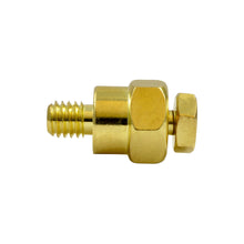 Load image into Gallery viewer, American Terminal GMBAT-1 GM Side Post Terminals <br/>GM Short Side Post Mount Positive Negative Battery Terminal Gold Plated