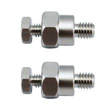 Load image into Gallery viewer, 2 American Terminal GMBAT-1C GM Short Side Post Mount Positive Negative Battery Terminal Chrome Plated