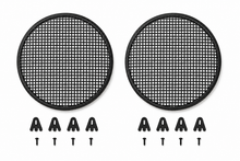 Load image into Gallery viewer, 12" Steel Speaker Subwoofer Sub Waffle Mesh Grill Cover w/ Clips &amp; Screws (pair)