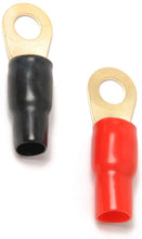 Load image into Gallery viewer, Absolute GRT8-50 8 Gauge Crimp Ring Terminals Connectors 50-Pack (Red Black)