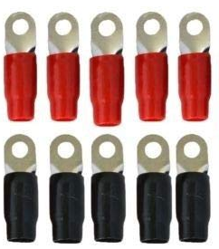 Absolute USA GRT00-10 0-Gauge Ring Terminal 10 Pieces