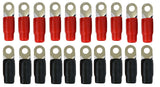 American Terminal 0 Gauge Ring Terminal 20 Pack 5/16