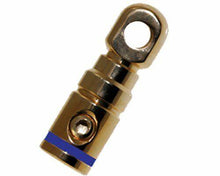Load image into Gallery viewer, Absolute GRT100B Blue Band 1/0 Gauge Chrome Power Ring Terminal