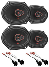 Load image into Gallery viewer, 2 Pair Cerwin-Vega H7683 3 Way 6"x8" (5x7") Speakers Compatible 01-05 Ford Explorer Sport Trac