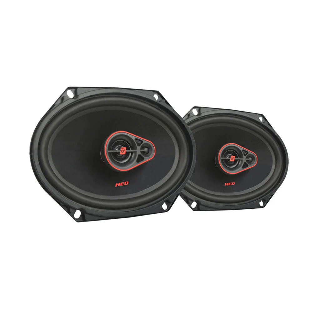 2 Pair Cerwin-Vega H7683 720W 3 Way 6"x8" (5x7") Car Stereo Coaxial Speakers