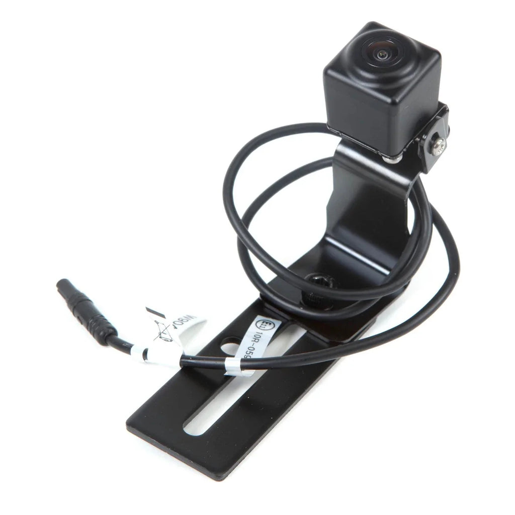 Alpine HCE-RCAM-WRA Rear View Camera Fit Jeep Wrangler 2007-2017 Factory Display + Accessory Bundle
