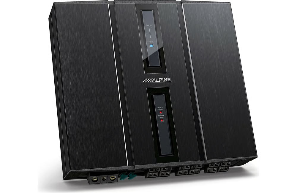 Alpine HDP-D90 Status 14-Channel Hi-Res Digital Sound Processor Amplifier Bundle