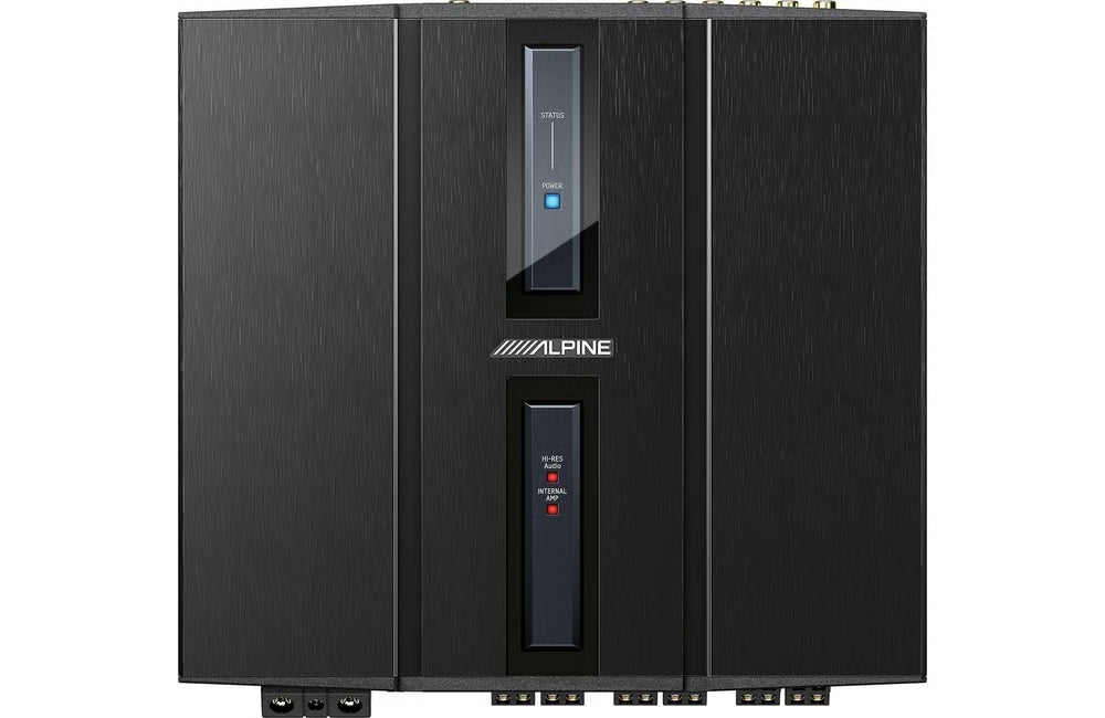 Alpine HDP-D90 Status 14-Channel Hi-Res Digital Sound Processor Amplifier Bundle