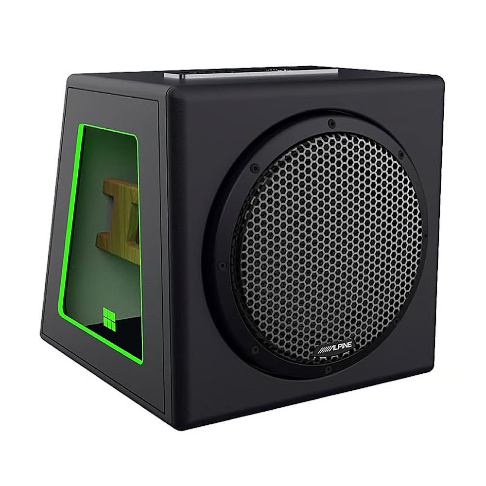 Alpine HDZ-SB10 2400W Peak 800W RMS Loaded Single 10" Sealed Enclosure