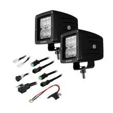 Load image into Gallery viewer, Heise HE-CL32PK 18W Universal 3" 6 LED Cube Flood Light with Harness