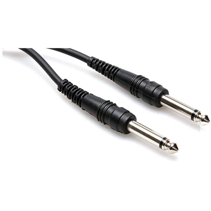 Hosa CPP-115 Interconnect Cable - 1/4-inch TS Male to 1/4-inch TS Male - 15 foot