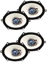 Load image into Gallery viewer, 2 Pair Absolute HQ573 5x7" 3-Way Front &amp; Rear Speakers Fit 2005-2009 Ford Mustang