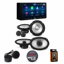 Load image into Gallery viewer, Alpine iLX-W670+S2-S65C+S2-S69+TW500+BT1700 Digital Multimedia Receiver &amp; 1 Pair Type S 6.5" Component Speakers and 1 Pair Type S 6x9 Coax + Accessory Bundle