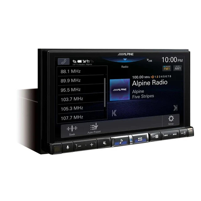 Alpine ILX-507+R2-S652 7-Inch Multimedia Receiver w/ (2) 6.5" Comp Bundle