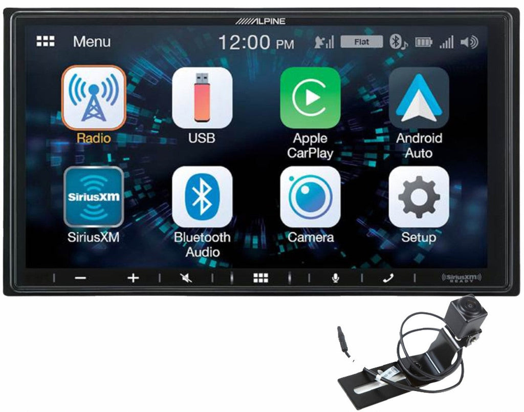 Alpine ILX-W670 7" Digital Multimedia Receiver & HCE-RCAM-WRA Backup Camera