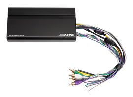 ALPINE KTA-450 400w 4-Channel Car Amplifier Hideaway Amp Mounts Behind iLX-W650