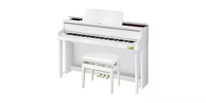 Casio GP-310WE Celviano Grand Hybrid Piano with Bench - White FInish