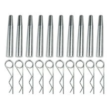 Load image into Gallery viewer, Galaxy Stage GS34-PC 10 Pack of Pins and Safety Clips for GS34 Truss Professional Truss Connection Hardware Kit