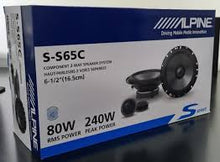 Load image into Gallery viewer, Alpine S-S65C 6.5" Speaker Bundle - Two Pairs of 6.5" S-Series S-S65C 2-Way Component Speakers