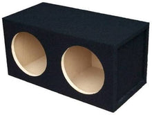 Load image into Gallery viewer, Absolute DSS12 Dual 12" Sealed Carpeted Subwoofer Enclosure Empty Box