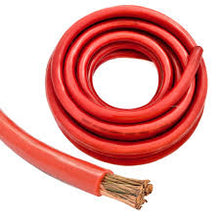 Load image into Gallery viewer, Absolute U.S.A 25 Feet Premium 0 Gauge Red Power / Ground Wire Cable 1/0 Gauge Car Audio