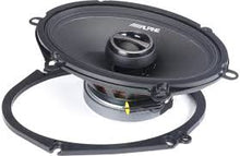 Load image into Gallery viewer, Alpine S-Series S-S57 5"x7" 2-Way Coaxial Speaker and S-S40 4" Coaxial Speaker