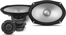 Alpine S2-S69C + S2-S50 Front & Rear Speaker Door Fit 02-08 Dodge Ram 1500