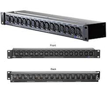 Load image into Gallery viewer, ART P16 Rackmount Balanced XLR Patch Bay