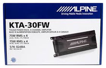 Load image into Gallery viewer, Alpine KTA-30MW Mono Amp 300W RMS Weather Resistant Tough Power Pack Amplifier