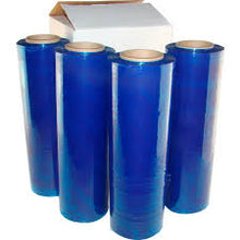 Load image into Gallery viewer, Absolute U.S.A 4 BLUE 18"x 1500 FT Roll 80 Gauge Thick Stretch Packing Wrap Pallet Shrink Film