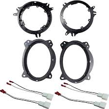 TQ654 400W 6.5" Front & Rear Coaxial Speakers Fit 2003-07 Toyota Sequoia Bundle