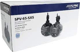 Alpine SPV-65-SXS 6.5” Weather-Resistant Wakeboard Tower Coaxial Speaker Pods