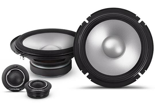 Alpine iLX-W670+S2-S65C+S2-S69+TW500+BT1700 Digital Multimedia Receiver & 1 Pair Type S 6.5" Component Speakers and 1 Pair Type S 6x9 Coax + Accessory Bundle