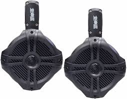 2 Absolute MPS65B Marine Wake Board Speakers RV 6.5