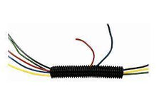 Load image into Gallery viewer, American Terminal 20 Ft. 3/8" Split Wire Loom Conduit Polyethylene Tubing Black Color Sleeve Tube