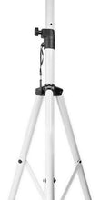 Load image into Gallery viewer, MR DJ SS350W Universal White Folding Tripod PRO PA DJ On Stage Speaker Stand