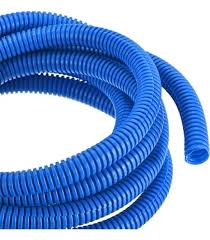DC Sound 1/2" 13mm 100' Blue Split Wire Loom Cable Sleeves Conduit Protective Tubing