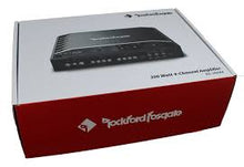 Load image into Gallery viewer, Rockford Fosgate R2-300X4 Prime Series 300 Watts 4-Channel Class D Amplifier + 4G Amp Kit