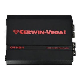 Cerwin Vega CVP1400.4 4CH Amplifier + 2 H7653 6.5