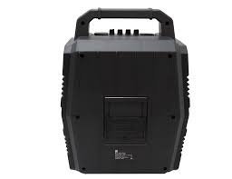 MR DJ USA PartyRock 8" Portable PA Bluetooth Speaker - Powerful Karaoke Machine with Sound Activated LED Lights, FM Radio, USB/SD & Battery Powered